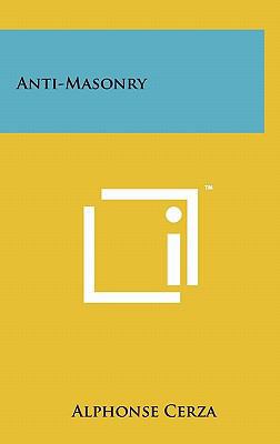 Anti-Masonry 1258001942 Book Cover