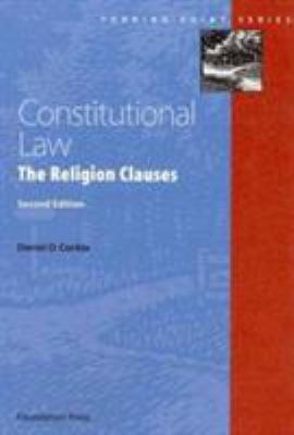 Conkle's Constitutional Law - The Religion Clau... 1599413418 Book Cover