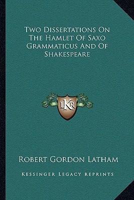 Two Dissertations On The Hamlet Of Saxo Grammat... 1163260088 Book Cover