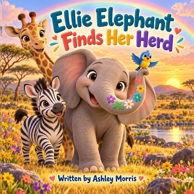 Ellie Elephant Finds Her Herd B0HJQR9NWL Book Cover
