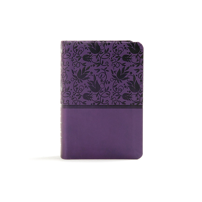 KJV Large Print Compact Reference Bible, Purple... [Large Print] 1535935731 Book Cover
