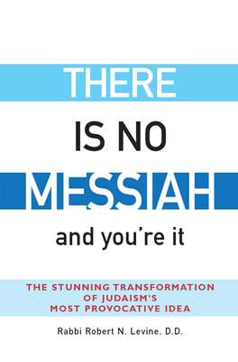 There Is No Messiah--And You're It: The Stunnin... 1683364619 Book Cover