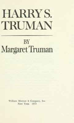 Harry S. Truman B0007174NI Book Cover