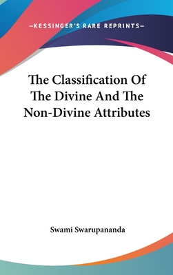 The Classification of the Divine and the Non-Di... 116150527X Book Cover
