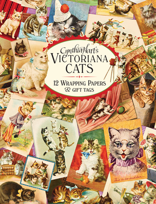 Cynthia Hart's Victoriana Cats: 12 Wrapping Pap... 1523523743 Book Cover