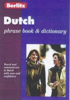 Berlitz Dutch Phrase Book and Dictionary 2831508851 Book Cover