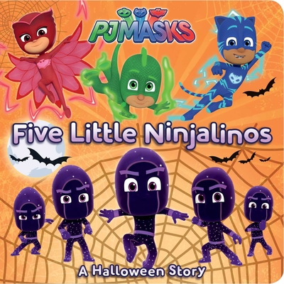 Five Little Ninjalinos: A Halloween Story 1534417834 Book Cover