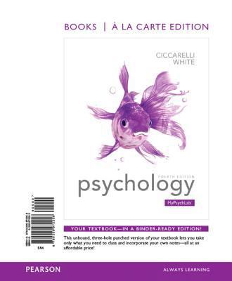 Psychology, Books a la Carte Edition & REVEL --... 0133979199 Book Cover