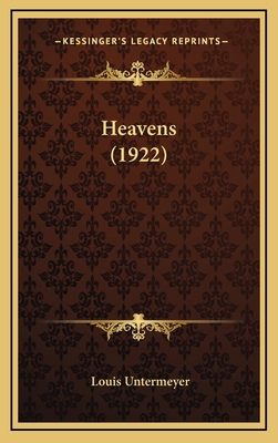 Heavens (1922) 1164241842 Book Cover