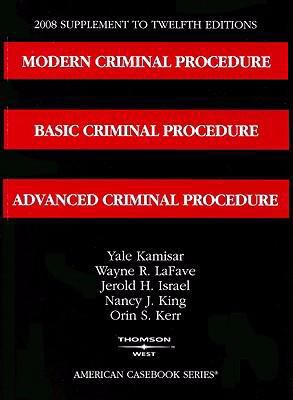 Modern Criminal Procedure, Basic Criminal Proce... 0314194126 Book Cover