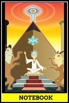 Rich and Morty notebook - best gift for Rich and Morty lovers: 6x9 inch, 120 pages, blank line, notepad, journal, Rich and Morty notebook, Rich and Morty office supplies