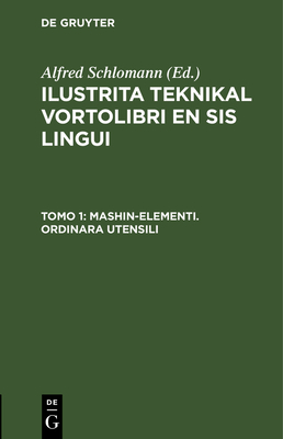 Mashin-elementi. Ordinara Utensili [German] 3486739441 Book Cover