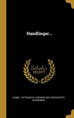 Handlingar... [Swedish] 1011269996 Book Cover
