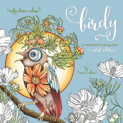 Paperback Birdy : A Fanciful Bird Coloring Book
