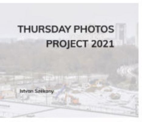 Hardcover Thursday Project 2021 Book