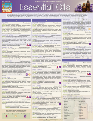 Essential Oils: Quickstudy Laminated Reference ... 1423225899 Book Cover