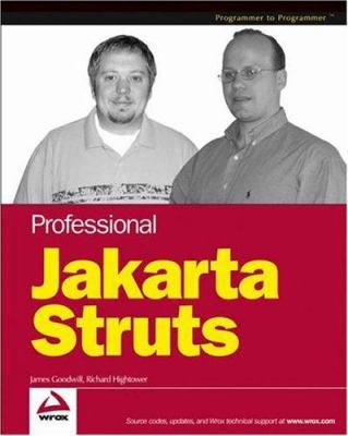 Professional Jakarta Struts 0764544373 Book Cover