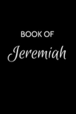 Paperback Book of Jeremiah: Jeremiah Journal - A Gratitude Journal Notebook for Men Boys Fathers and Sons with the name Jeremiah - Handsome Elegan Book