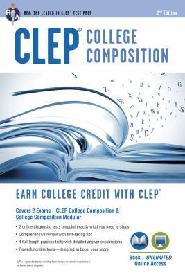 Clep(r) College Composition 2nd Ed., Book + Online 0738611336 Book Cover