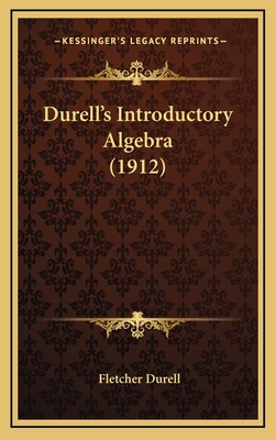 Durell's Introductory Algebra (1912) 1165360993 Book Cover