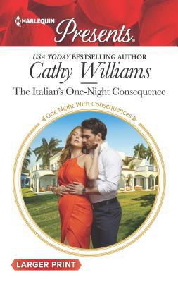 The Italian's One-Night Consequence [Large Print] 1335504583 Book Cover