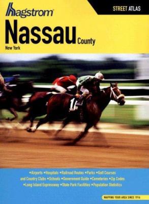 Hagstrom Nassau County, New York Street Atlas 1592459056 Book Cover