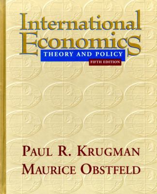 International Economics: Theory and Policy (5th... 0321033876 Book Cover