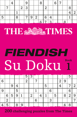The Times Fiendish Su Doku 0007232535 Book Cover