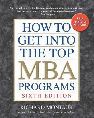 How to Get Into the Top MBA Programs B01BITKBEG Book Cover