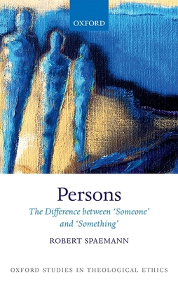 Persons: The Difference Between `Someone' and `... 0198808488 Book Cover