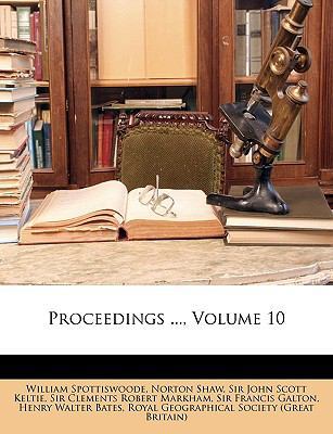 Proceedings ..., Volume 10 117543227X Book Cover