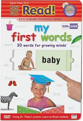 My First Words: Early Language Development Syst... 1591258103 Book Cover