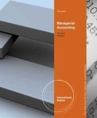 Managerial Accounting 1133958966 Book Cover