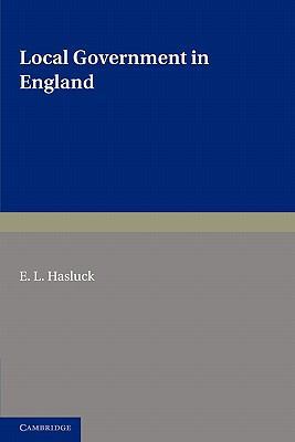 Local Government in England 0521143918 Book Cover