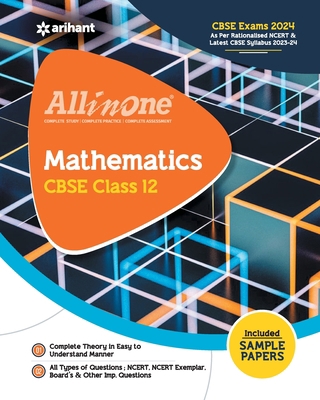 All In One Class 12th Mathematics for CBSE Exam... 9350105632 Book Cover