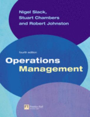 Operations Management 0273679066 Book Cover
