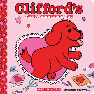 Clifford's First Valentine's Day (Board Book) B0GW8QFCG4 Book Cover