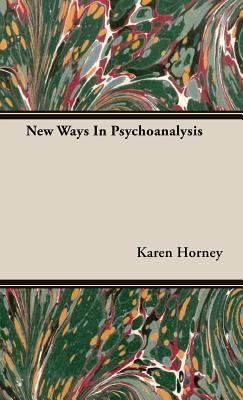 New Ways In Psychoanalysis 1443722685 Book Cover