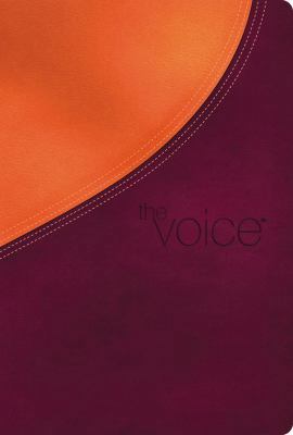 The Voice Bible: Plum / Orange Shimmer Leathers... 052911268X Book Cover
