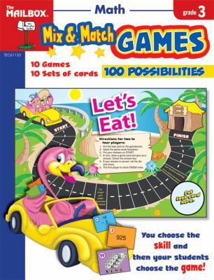 Mix & Match Games: Math (Gr. 3) 1562348078 Book Cover