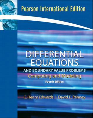 Differential Equations and Boundary Value Probl... 0132061155 Book Cover