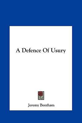 A Defence of Usury 1161428186 Book Cover