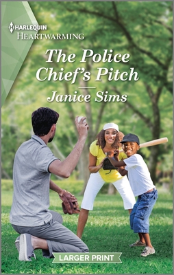 The Police Chief's Pitch: A Clean and Uplifting... [Large Print] 1335475680 Book Cover