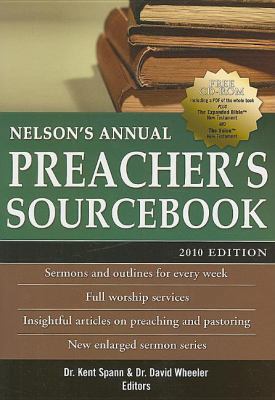 Nelson's Annual Preacher's Sourcebook [With CDROM] 1418541508 Book Cover