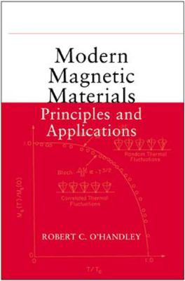 Modern Magnetic Materials: Principles and Appli... 0471155667 Book Cover