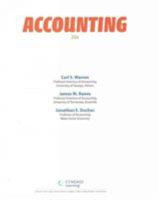 Accounting 1305088409 Book Cover