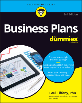 Business Plans for Dummies 1119866375 Book Cover