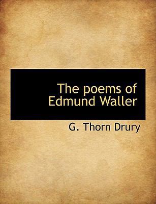 The Poems of Edmund Waller 1115964550 Book Cover