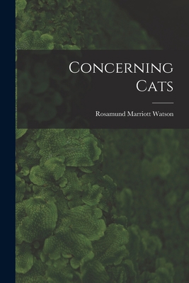 Concerning Cats 1017536406 Book Cover