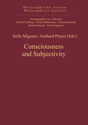 Consciousness and Subjectivity 3110325136 Book Cover